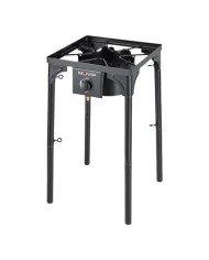 FOGÓN DE GAS ALTA POTENCIA 1 FUEGO 40X40CM AJUSTABLE 3 ALTURAS MUVIP