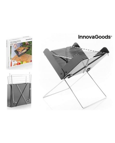 MINI BARBACOA PLEGABLE CARBON PORTATIL INNOVAGOODS