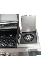 BARBACOA GAS INOX 4 FUEGOS MUVIP