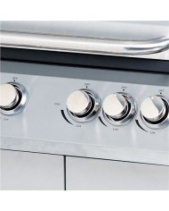 BARBACOA GAS INOX 5 FUEGOS MUVIP