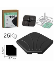 PESO PARA SOMBRILLA 25KG NEGRO 47X47CM URBAN LIVING