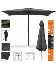 SOMBRILLA JARDIN 3X2 METROS ANTRACITA
