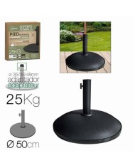 SOPORTE PARA SOMBRILLA CEMENTO NEGRO 25 kg