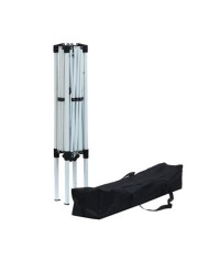 CARPA PLEGABLE ACERO 3X3 METROS AZUL OSCURO SUNGARDEN