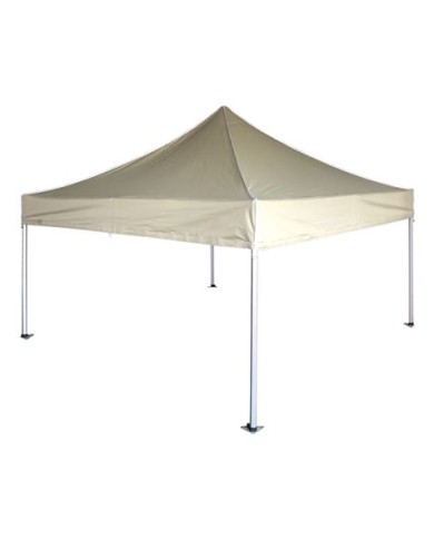 CARPA PLEGABLE ALUMINIO 3X3 METROS 300GRS BEIGE SUNGARDEN
