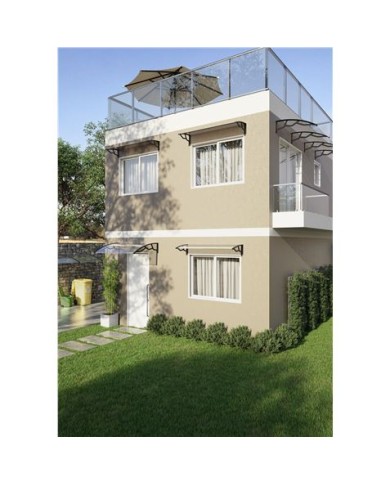 MARQUESINA PE100120T POLICARBONATO TRANSPARENTE 965×1190×282 MM ARTPLAS