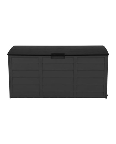 BAÚL RESINA 290 LITROS 112X49X54CM GRIS OSCURO SUNGARDEN