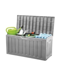 BAUL RESINA GRIS 340LITROS 57X118X53CM