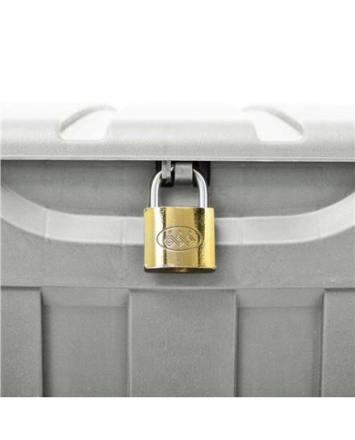 BAUL RESINA GRIS 340LITROS 57X118X53CM