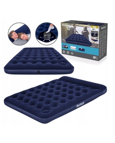 COLCHON CAMPING DOBLE HINCHADOR DE PIE 203X152X28CM BESTWAY