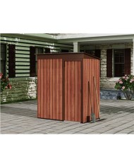 CASETA DE METAL | PUERTAS CORREDERAS 91X151X182CM (1.37M2) EFECTO MADERA SG