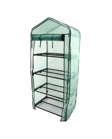 INVERNADERO DE JARDÍN 69X49X158CM MADER