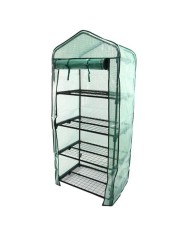 INVERNADERO DE JARDÍN 69X49X158CM MADER