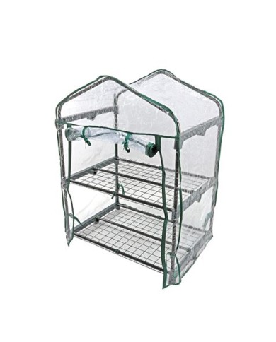 INVERNADERO DE JARDÍN 69X49X92CM MADER