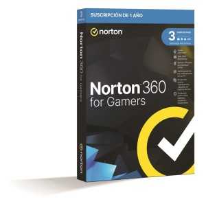 NORTON 360 FOR GAMERS 50GB ES 1 USER 3 DEVICE 1 AÑO L. ELECTRONICA