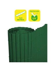 CAÑIZO PLÁSTICO DOBLE CARA 1X3 METROS VERDE SUNGARDEN