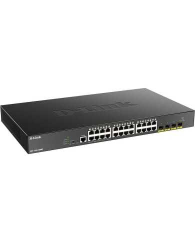 SWITCH D-LINK GIGABIT 28 PUERTOS DGS-1250-28X 24+4 10G SFP+