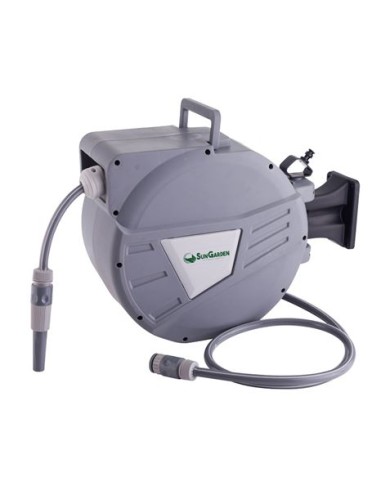 ENROLLADOR MANGUERA DE AGUA 20 METROS SUNGARDEN