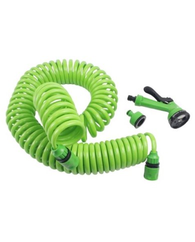 MANGUERA JARDIN ESPIRAL 15Mtrs. SAURIUM