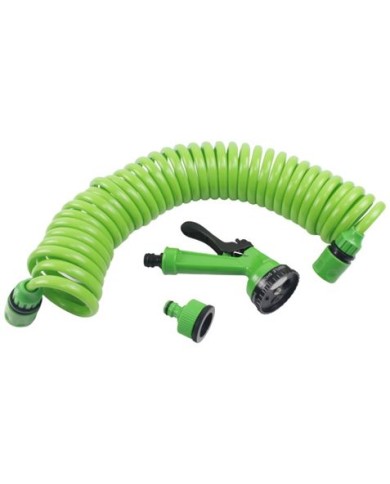 MANGUERA JARDIN ESPIRAL 7,5 Mtrs. SAURIUM