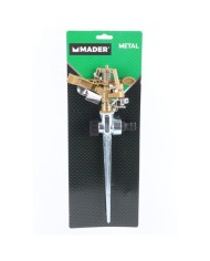 ASPERSOR DE RIEGO METÁLICO 360º 3/4 MADER