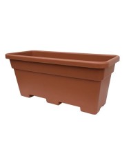 JARDINERA MAXI RECTANGULAR 100CM TERRACOTA ARTPLAST