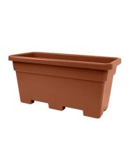 JARDINERA MAXI RECTANGULAR 80CM TERRACOTA ARTPLAST
