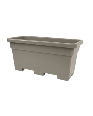 JARDINERA MAXI RECTANGULAR 80CM TORTORA ARTPLAST