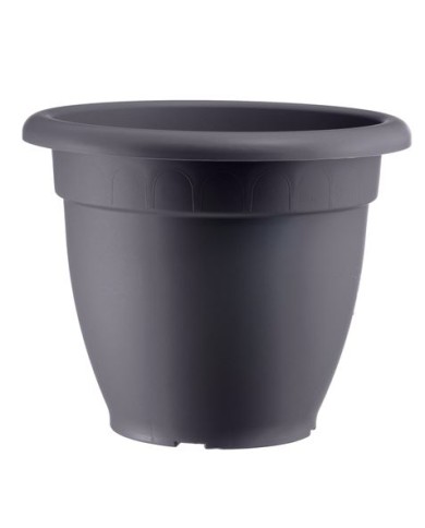 MACETA CAMPANA DIAMETRO 25CM ANTRACITA ARTPLAST