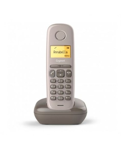 TELÉFONO DECT GIGASET A170 MARRON | LCD 1.5 | FUNCION ALARMA