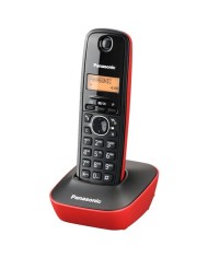 TELÉFONO INALÁMBRICO DECT PANASONIC KX-TG1611 ROJO