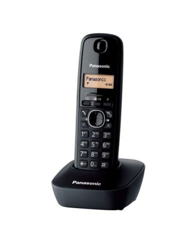 TELÉFONO INALÁMBRICO DECT PANASONIC KX-TG1611 SPH NEGRO