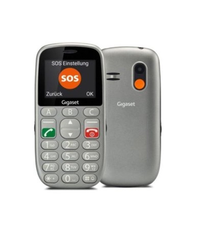 TELEFONO MOVIL PERSONAS MAYORES GL390 SILVER GIGASET