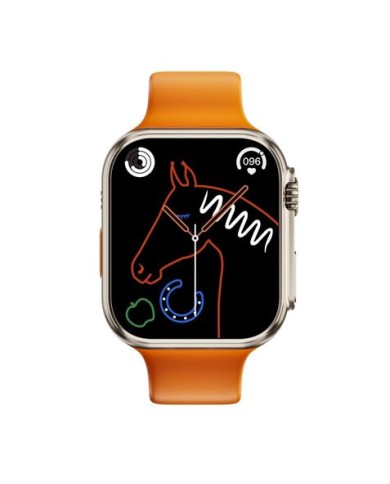 SMARTWATCH M8 MINI 1.86 IPS | LLAMADAS BT | NARANJA XO