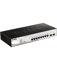 SWITCH D-LINK GIGABIT 8 PUERTOS DGS-1210-08P POE UPLINK