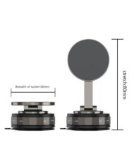 SOPORTE COCHE POR VACIO MAGNETICO COMPACTO C176 XO