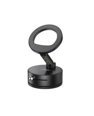SOPORTE COCHE SMARTPHONE POR VACIO / MAGNETICO C188 NEGRO XO