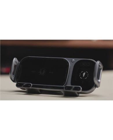 SOPORTE DE COCHE CONTROL TACTIL CON CARGA INALAMBRICA 15W WX042 XO