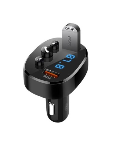 TRANSMISOR FM BCC03 BLUETOOTH QUICK CHARGE 3.0 XO