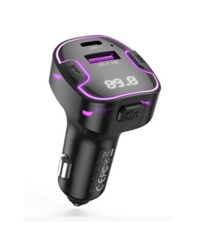 TRANSMISOR FM BCC12 BLUETOOTH + USB + TIPO C XO