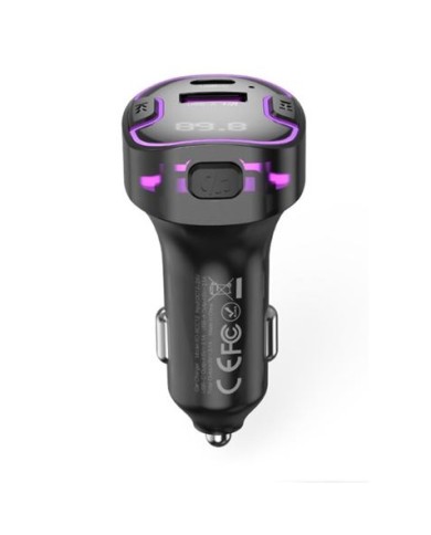 TRANSMISOR FM BCC12 BLUETOOTH + USB + TIPO C XO