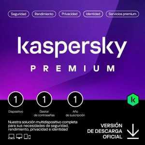 ANTIVIRUS KASPERSKY PREMIUM 1YEAR 1L PC/MAC/ANDROID/IOS L.ELECTRONICA
