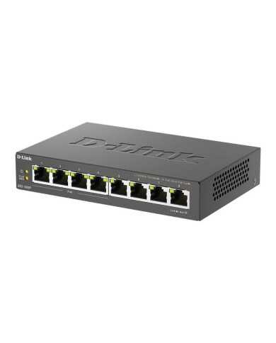 SWITCH D-LINK GIGABIT 8 PUERTOS DGS-1008P/E (4XPOE) SWITCH D-LINK GIGABIT 8 PUERTOS DGS-1008P/E (4XPOE)