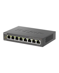 SWITCH D-LINK GIGABIT 8 PUERTOS DGS-1008P/E (4XPOE)