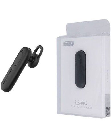 AURICULAR BE4 BLUETOOTH NEGRO XO