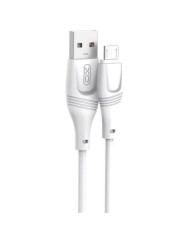CABLE MICRO USB NB238 3 METROS BLANCO XO