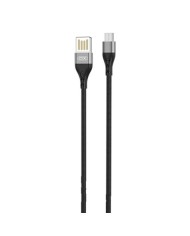 CABLE NB188 CARGA RAPIDA SLIM USB - MICRO USB | 2.4A | 1 METRO XO