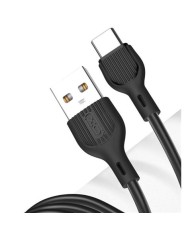 CABLE 2.1A USB A TIPO C 2 METROS NEGRO NB200 XO