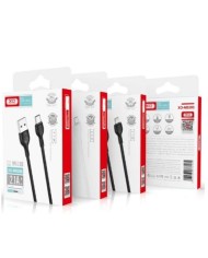 CABLE 2.1A USB A TIPO C 2 METROS NEGRO NB200 XO