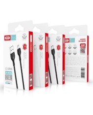 CABLE 2.1A USB A TIPOC 1 METRO NEGRO NB200 XO